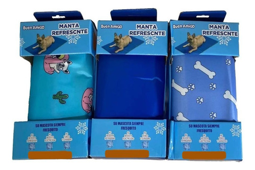 Manta Refrescante Refrigerante Para Perros Gel Frio 40x50cm 