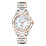 Relógio Feminino Bulova Marine Star Aço 98p187