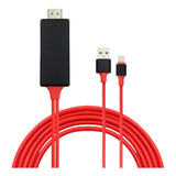 Cabo Para Espelhamento Celular Tv Lightning Hdmi Hdtv Usb 4k