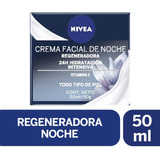 Crema Facial Hidratante Regeneradora Noche Nivea 50ml Tipo D