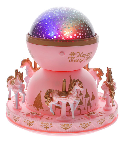 Caixa De Música Musical Unicorn Snowglobe Romantic