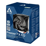 Cpu Cooler Arctic Freezer 7 X Co Pwm Silencioso Intel / Amd Led Color Black/black