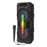 Bocina Parlante Bluetooth 8 X2, Luces Led ,bluetooth,fm