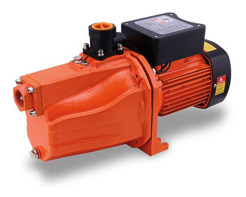 Bomba Tipo Jet Evans De 3/4 Hp De Funcionamiento Automático Color Naranja Fase Eléctrica Monofásica Frecuencia 60 Hz 110v