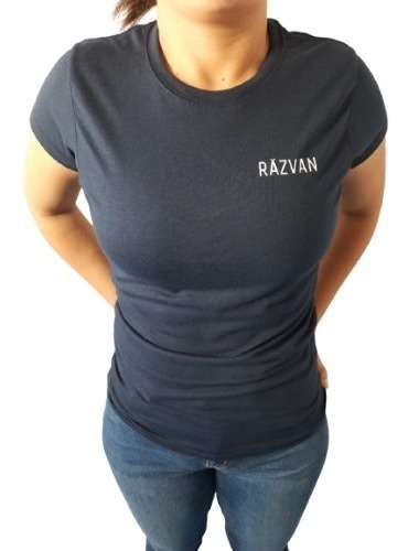 Blusa Dama Razvan Manga Corta Básica Casual Elegante