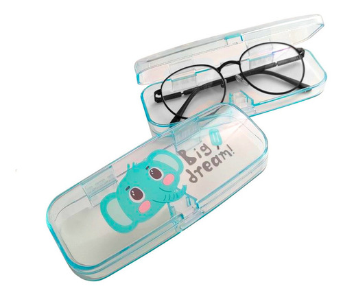 Estuche Rigido Gafas Lentes Kawaii Protector Funda Viaje