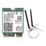 Tarjeta Wifi Ax201ngw Con Antena De 2.4 Ghz+wifi 6 De 5 Ghz