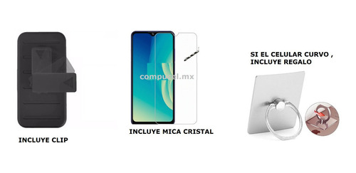 Funda Uso Rudo Clip Celulares LG Nuevos Y Viejitos Con Mica