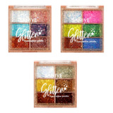 Saniye Paleta Hojuelas Glitter Ojos Rostro Cabello Corporal