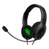 Diadema Pdp Lvl40 Alambricos Con Microfono Para Xbox One Color Negro