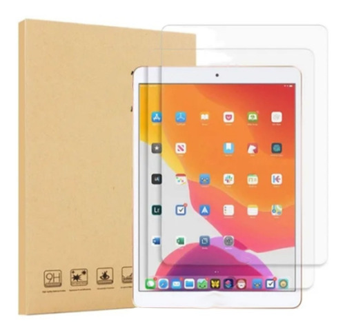 2 Piezas Mica Cristal Templado Para iPad 7 8 9 10.2 Pulgadas