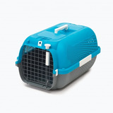 Jaula Transportadora Carrier Medium Para Perros Gatos Avion