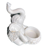 Portavelas, Estatua De Elefante Decorativa De Resina Durader