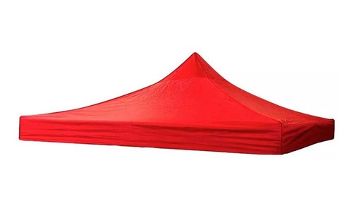 Carpa De Toldo Araña Plegable 3x3 Engomada Color Rojo 600d