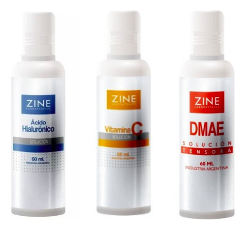 Zine Activos Conc Hialuronic + Dmae + Vit C  Dermaroller