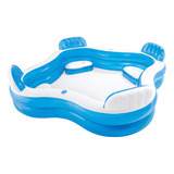 Piscina Inflable Familiar Intex De 90 X 90 X 26 Pulgadas Pa.