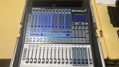 Mesa De Som Presonus Studio Live 16.0.2 Com Case