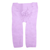 Meia Calça Legging Infantil Bebês Grossa Lacinho Lupo Baby