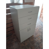 Mueble Despensero Con Cajón Y Puertas Moderno Melamina!