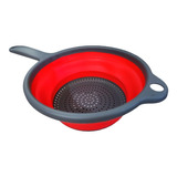 Colador Escurridor Bowl Plegable Alimentos Profesional