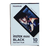 Rollo Fujifilm Instax Mini Black Marco Negro Entrega