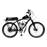 Desmontada Bicicleta Bike Motorizada Banco Xr + Kit Motor 80cc Moskito Cor Preto Tamanho Do Quadro 17