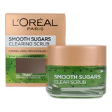 Scrub L'oreal Paris Pure Sugar Purifica Y Destapa 50 Ml