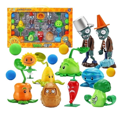 Plantas Vs Zombies Juguetes Auténticos Zumb Toys