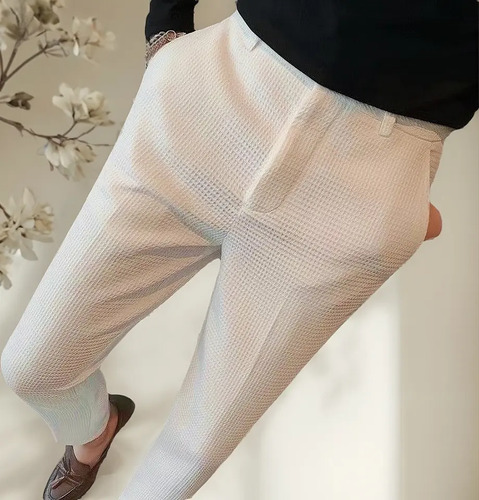 Pantalones De Vestir Vintage Para Hombre, Pantalones De Homb