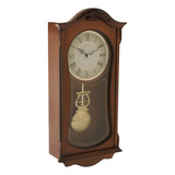 Bulova Clocks C3542 Cranbrook Reloj Analógico De Madera Con 