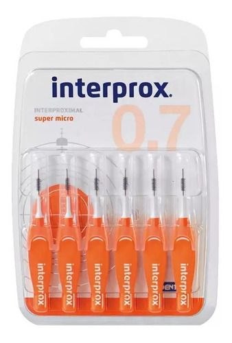 Interprox Cepillo Interdental Super Micro 0.7 X6