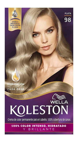 Tinte De Cabello Koleston 98 Plata