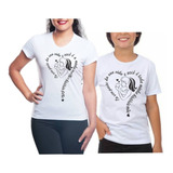 Kit 2 Camisetas Dia Mães Coração Tal Mãe Tal Filho Promoção 