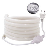 100m Mangueira Neon Flex 360 Graus Branco Frio + Conector