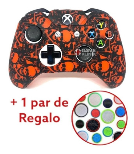 Funda Silicón Compatible Con Control Xbox One + Grips 15