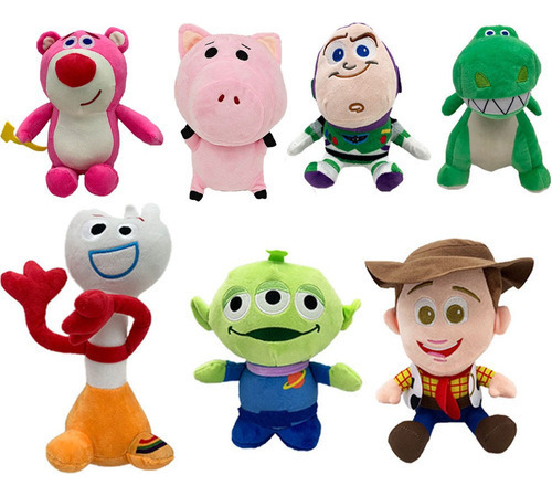 Muñeco De Peluche Toy Story 4, 7 Piezas, Regalo Para Niños D