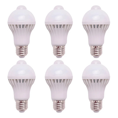 W Bombillas Led E27 Con Sensor De Movimiento Led Pir W H