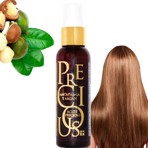 Aceite Precioso Macadamia Y Argan Para Cabello Dibal 60 Ml