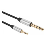 6 Cable De 3,5 Mm A 1/4 De Pulgada 1/8  Macho A 1/4  Macho