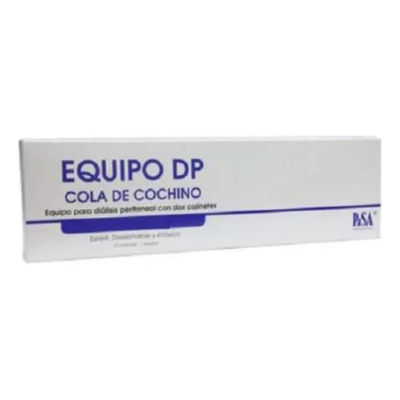 Catéter PiSA Cola Cochino Diálisis Peritoneal 1 Pieza Adulto | Envío gratis