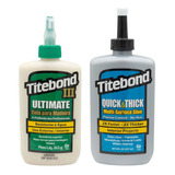 Kit Cola Titebond Ultimate 3 263g E Quick Thick 237ml