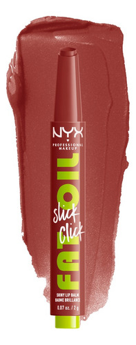 Nyx Professional Makeup Fat Oil Slick Click Brillo En Gloss De Labios Color Going Viral