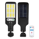 Lâmpada Pólo Led Energia Solar 200w Luminaria Solar Jardim 2