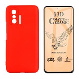 Forro Silicone Case + Cerámico Para Xiaomi Mi 11t- 11t Pro