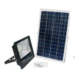  Foco Solar 200w + Panel Solar Ip67 120 Led + Kit + Control 