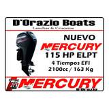 Motor Fuera De Borda Mercury 115 Hp 4 Tiempos Efi Ful Dorazi