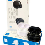 Fone De Ouvido Airbuds Sem Fio Bluetooth Branco  - 6713