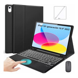 Funda Teclado Táctil +mouse Para iPad 10ª Gen 10.9'' 2022