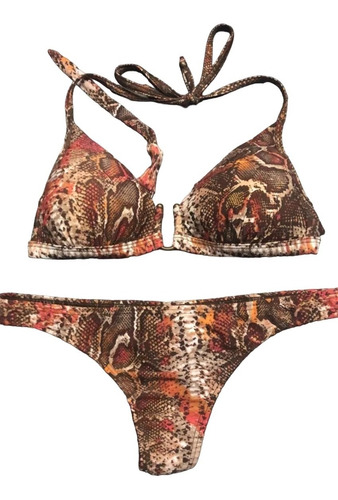 Malla Bikini Triangulo Y Colaless Promesse 7915