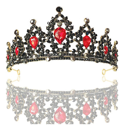 Tiaras Y Coronas Mujer Corona De Reina Novia Tiara De Bo [u]